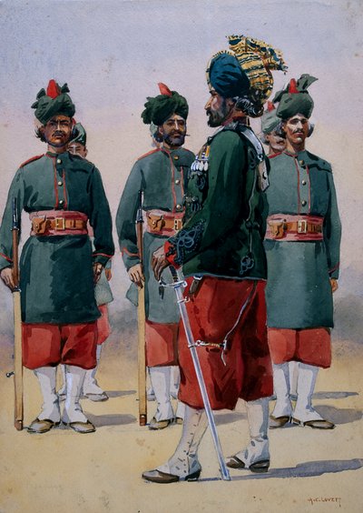 Soldiers of the 127th Queen Mary